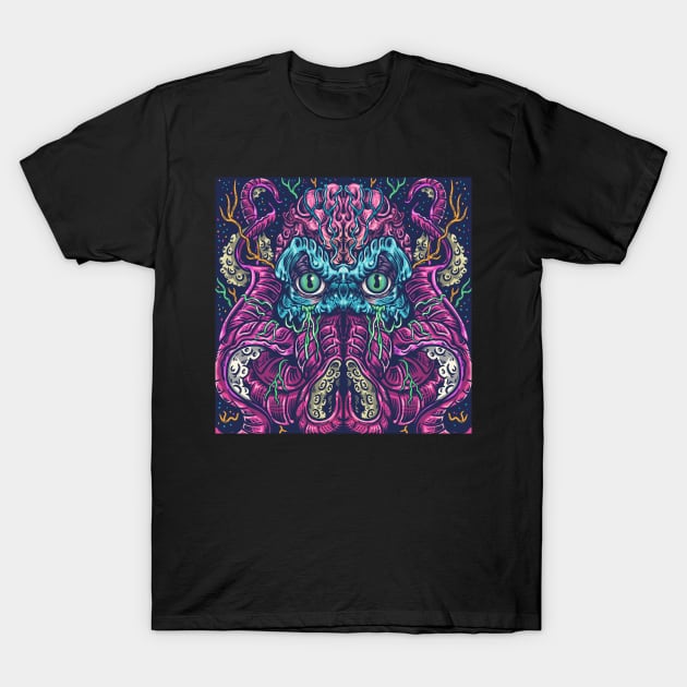 Cthulhu The Cosmic T-Shirt by Travis Knight